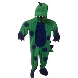 KRU supplies 18 mos Dinosaur Halloween Costume Pajamas Large Size See Descriptio
